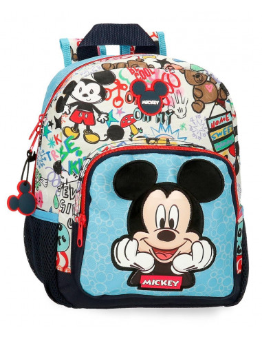 MOCHILA ADAP. 28CM. MICKEY BE COOL